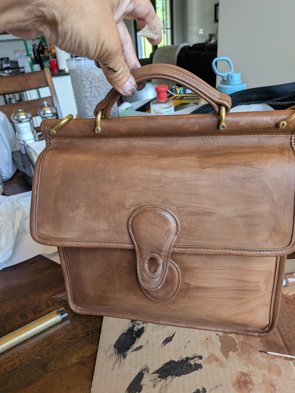 Restoring A Vintage Bag - Picture 3 of 9